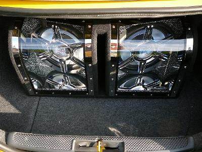 Bandpass Dual box - 2 x 12